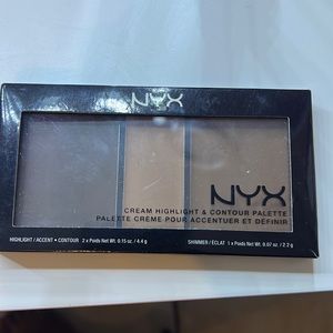 Nyx cream highlight and contour palette deep